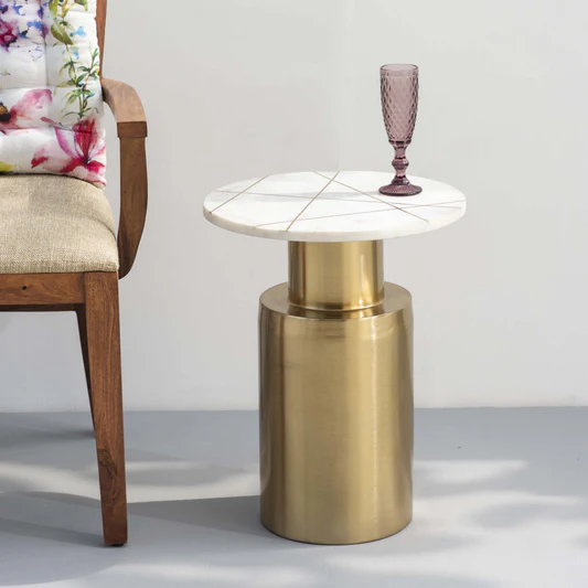 Marble Side Table